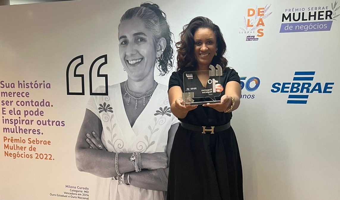 Nossa Chef Elaine Moura é finalista do Prêmio Sebrae Mulher de Negócios!